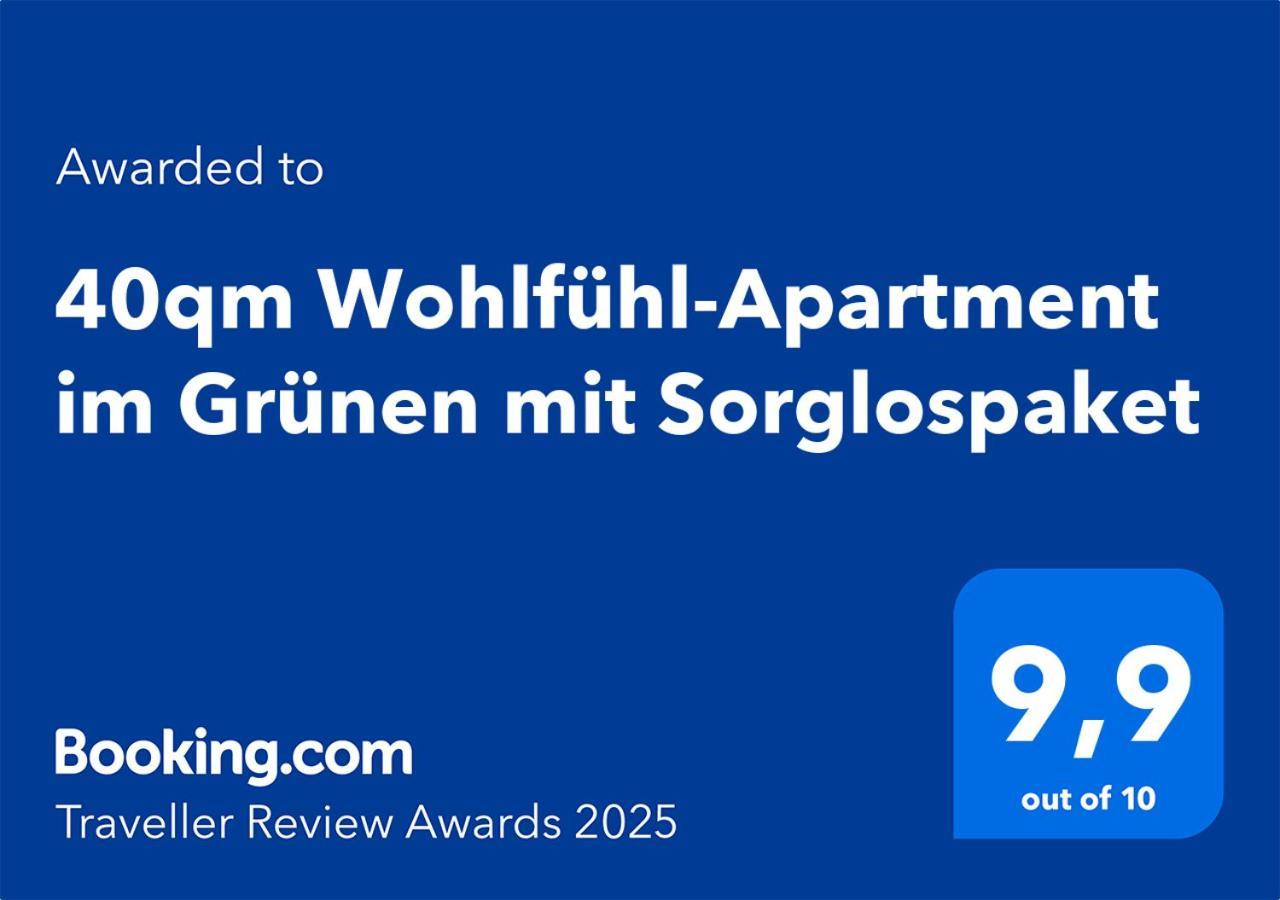 40Qm Wohlfuehl-Apartment Im Gruenen Mit Sorglospaket Wuppertal Bagian luar foto